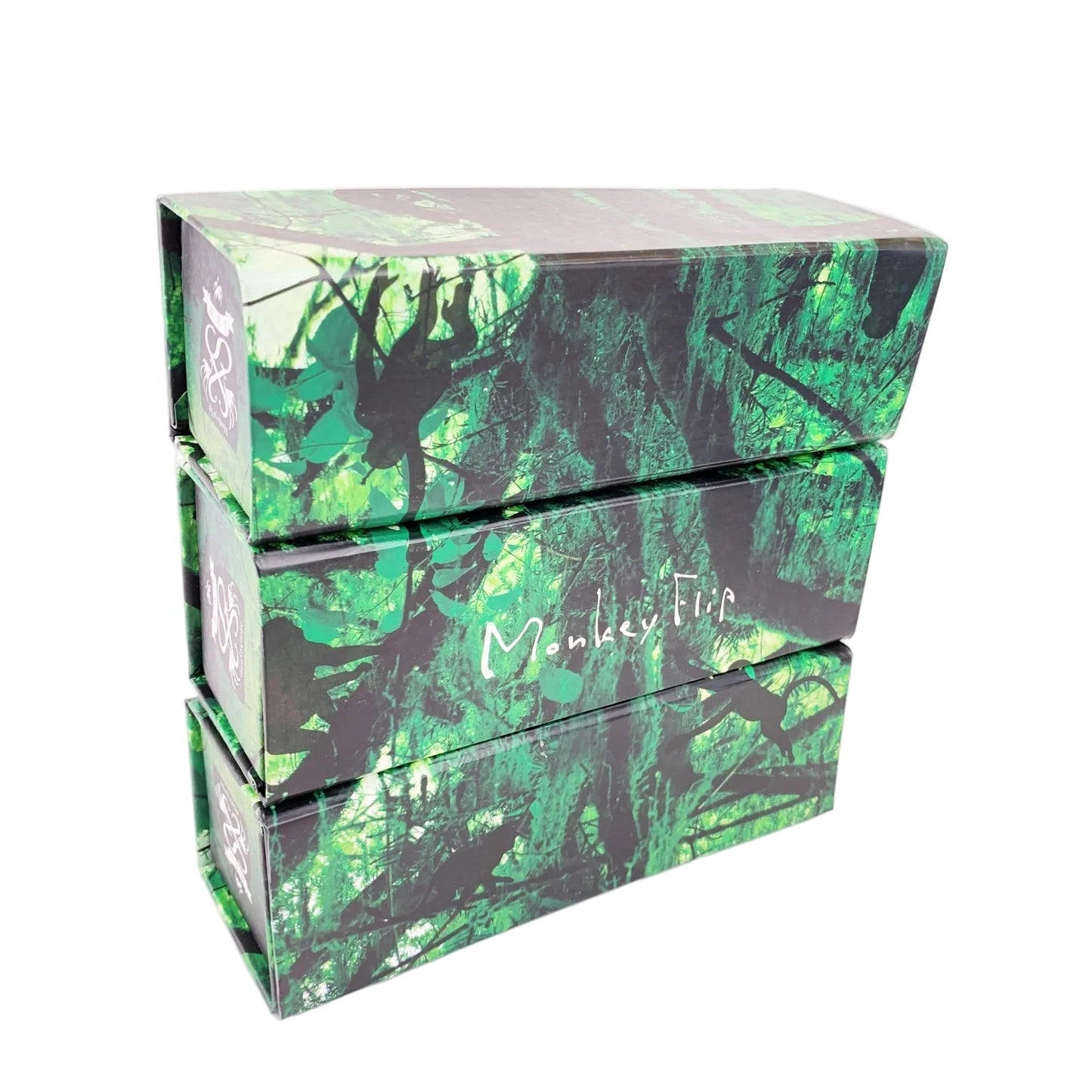 MonkeyFlip折り畳み式眼鏡ケース　森