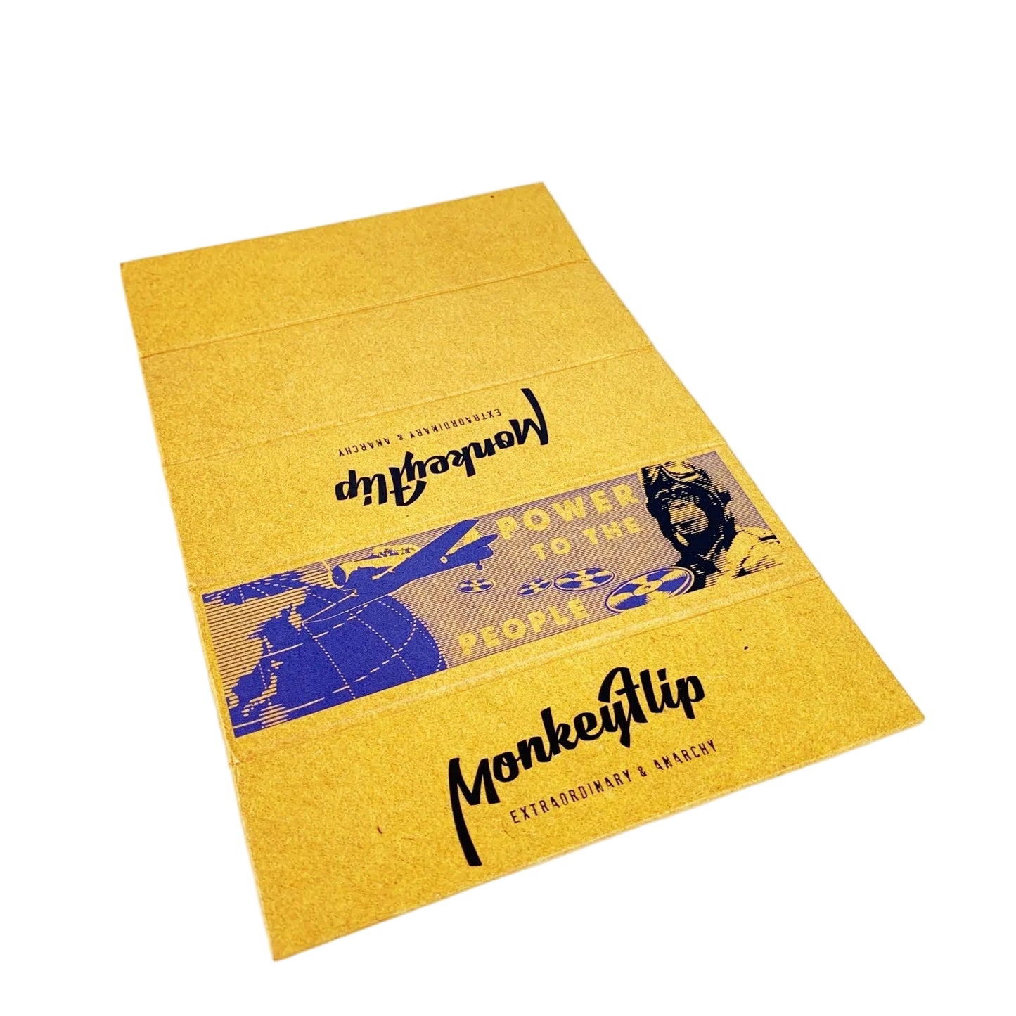 MonkeyFlip 折疊眼鏡盒，猴子圖案