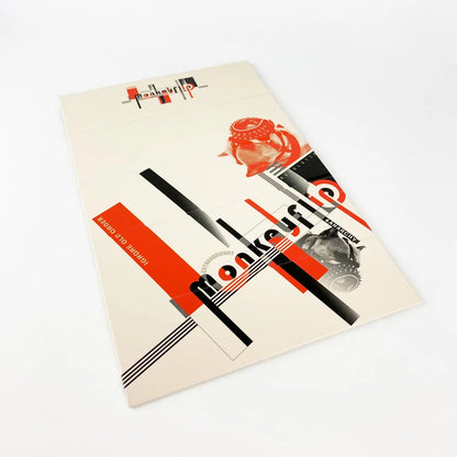 MonkeyFlip折り畳み式眼鏡ケース　戌（いぬ）