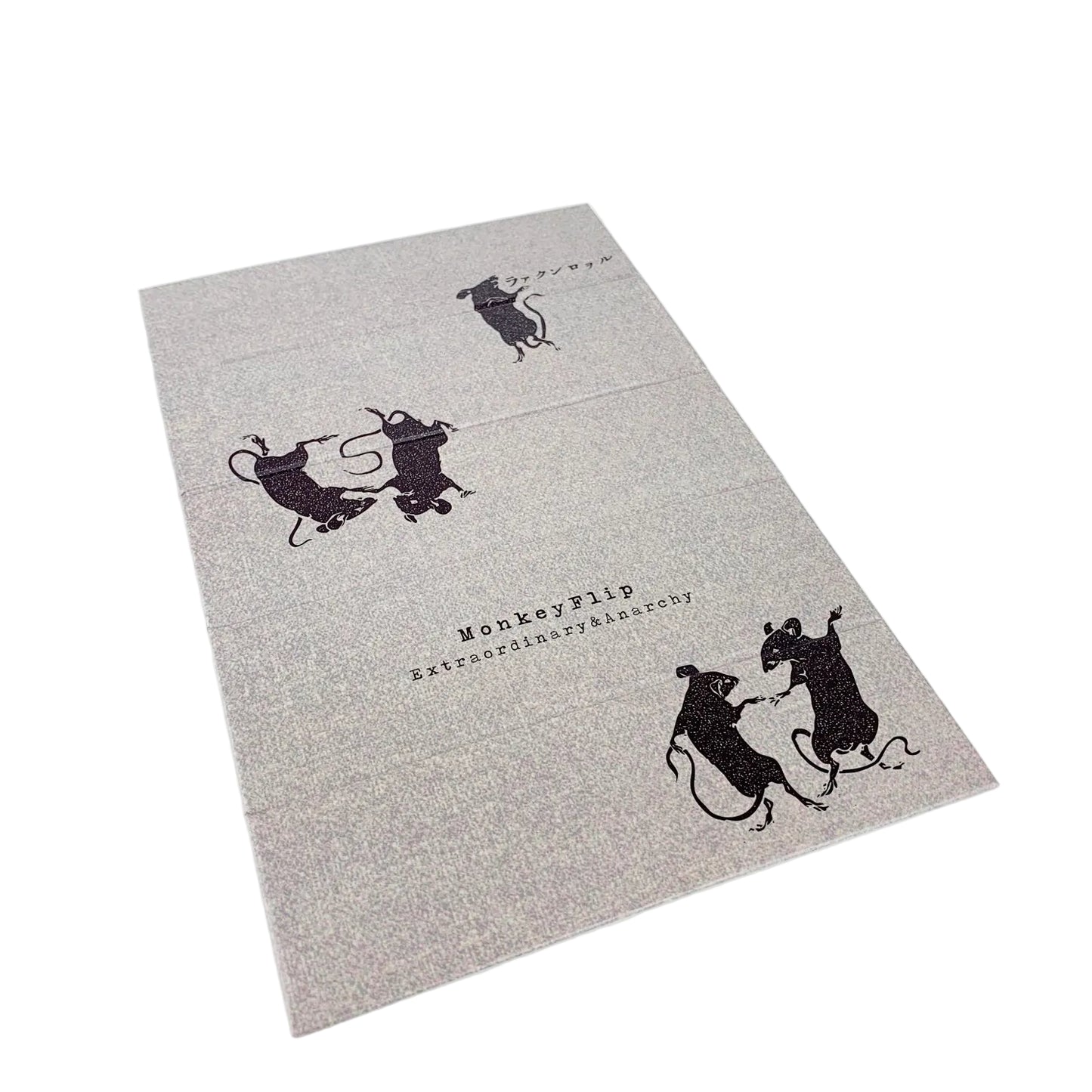 MonkeyFlip折り畳み式眼鏡ケース　子（ねずみ）