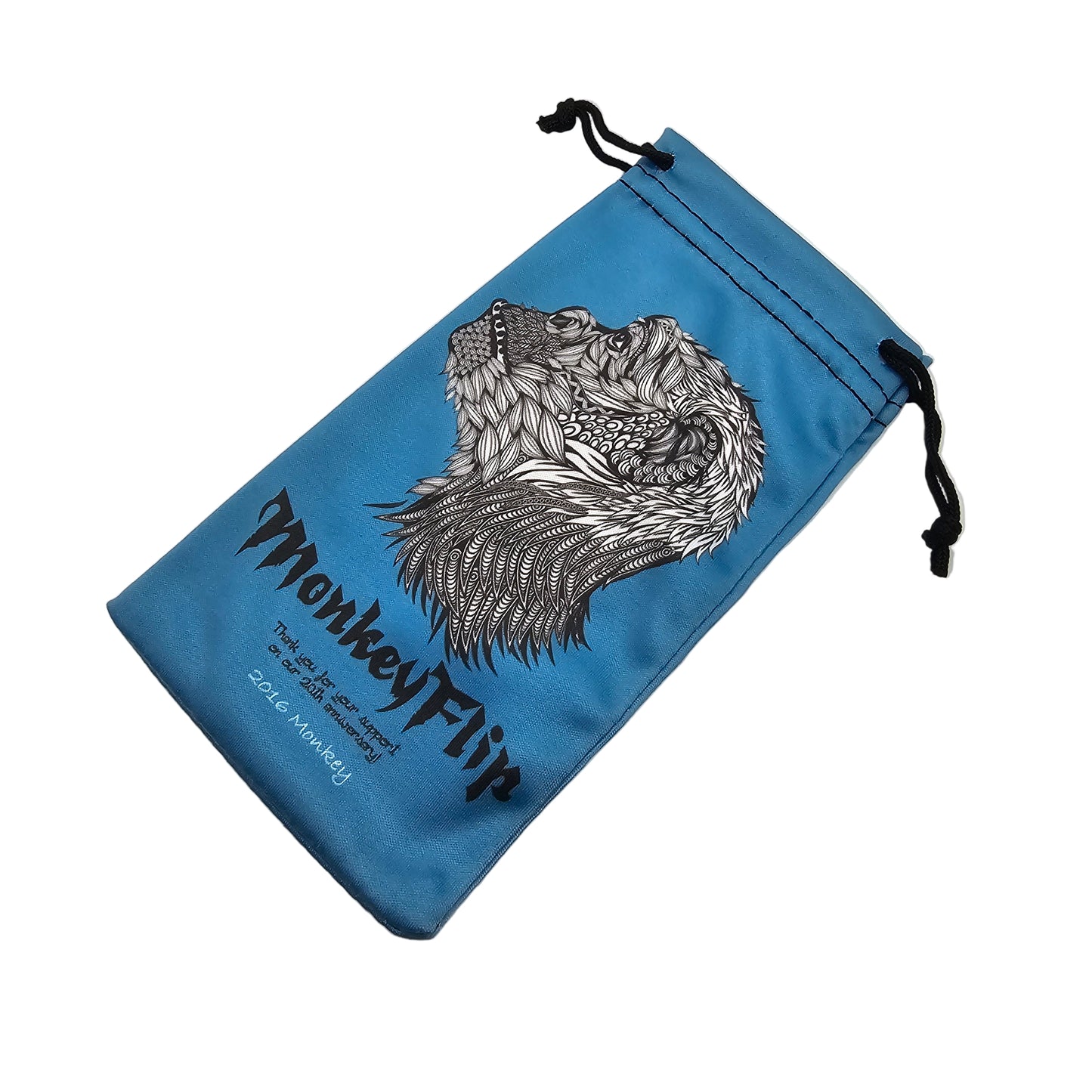 MonkeyFlip 折疊眼鏡盒，猴子圖案