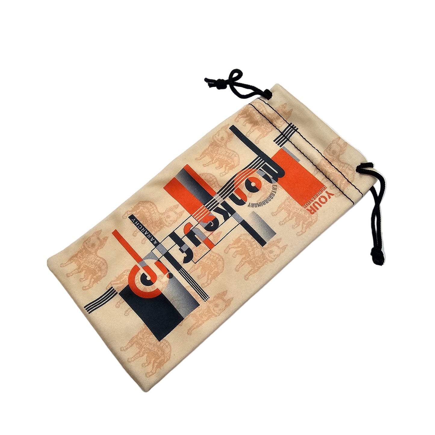 MonkeyFlip折り畳み式眼鏡ケース　戌（いぬ）